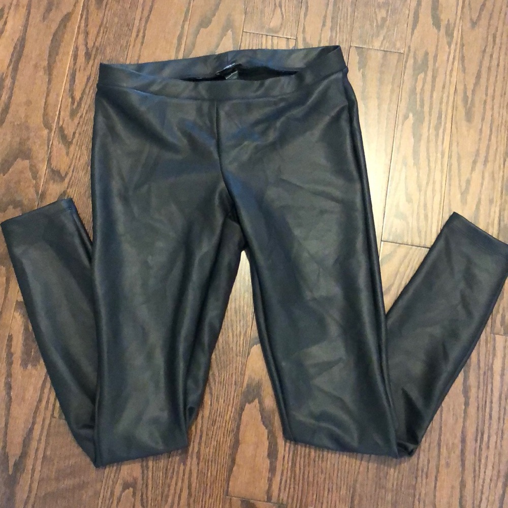 Express leather leggings